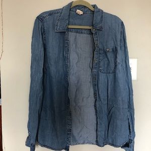 Denim chambray shirt